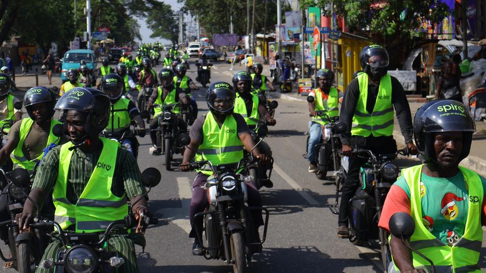 Spiro Brings Ekon 450 M1 V3 Electric Motorcycles and Battery Swapping to Ghana