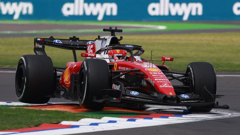 Leclerc tops Mexico GP practice as Ferrari's Hamilton retires; Antonelli leads Austin race