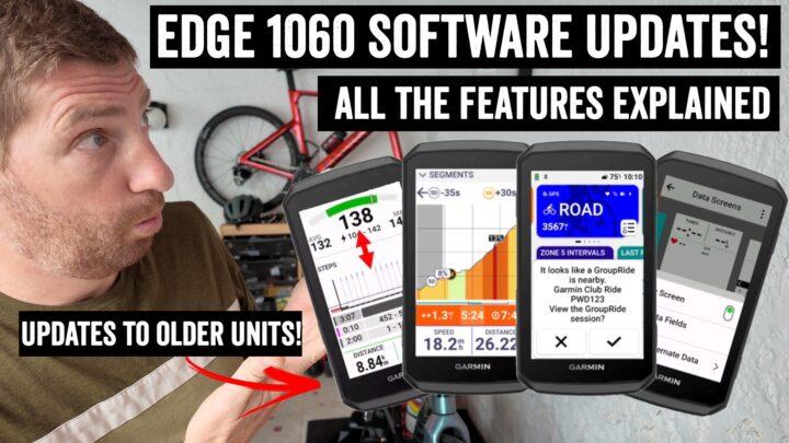 Garmin Extends Edge 1060 Software Features to Older Cycling Computers