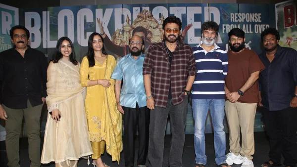 Photos from the success meet of Telugu film Aadarsha Kutumbam