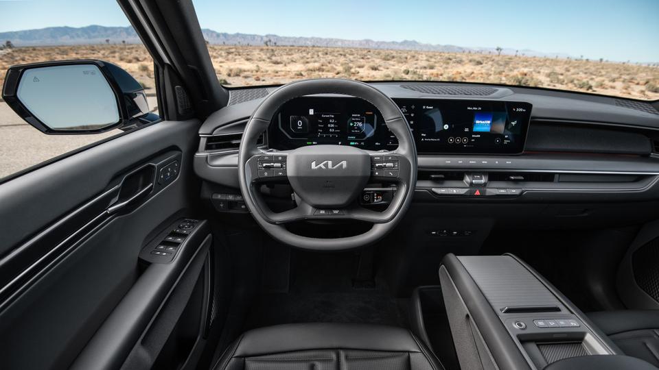 Kia EV9 2027 model: interior and exterior photos published