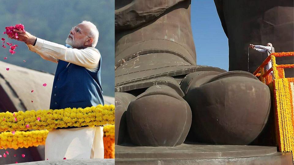 PM Modi honours Sardar Patel on his 151st birth anniversary